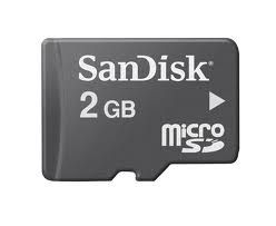 Cartão de Memoria de 2Gb (FRETE GRATIS)